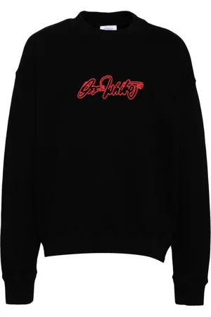 OFF-WHITE Logo-embroidered sweatshirt