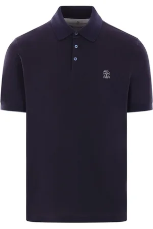 Brunello Cucinelli Logo-print polo shirt