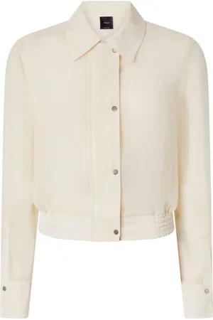 Pinko Cropped shirt jacket