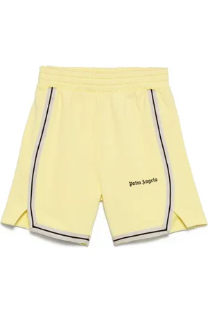 Palm Angels Logo-print track shorts
