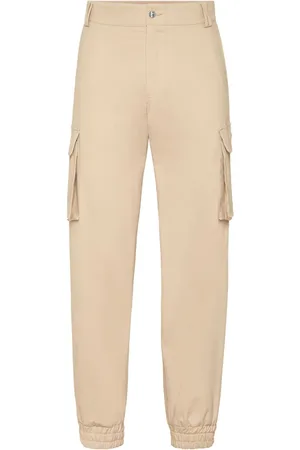 Philipp Plein Logo-plaque cargo pants
