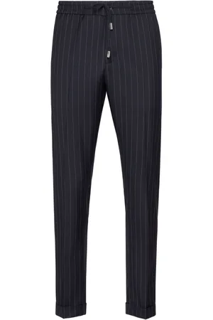 Philipp Plein Pinstriped track pants
