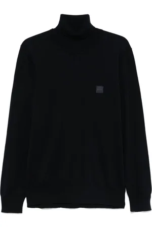 HUGO BOSS Logo-patch sweater