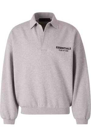 FEAR OF GOD Fleece polo sweatshirt