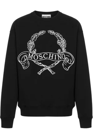 Moschino Logo-embroidered sweatshirt