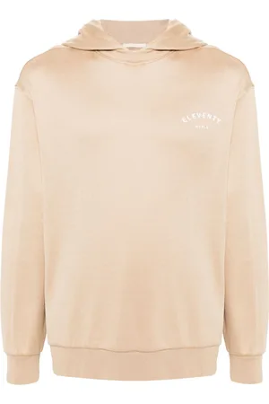 ELEVENTY Logo-print hoodie
