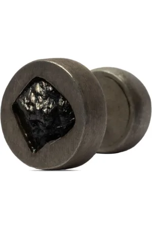PARTS OF FOUR Black diamond stud earring