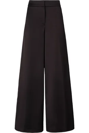 GENNY Flared wide-leg trousers