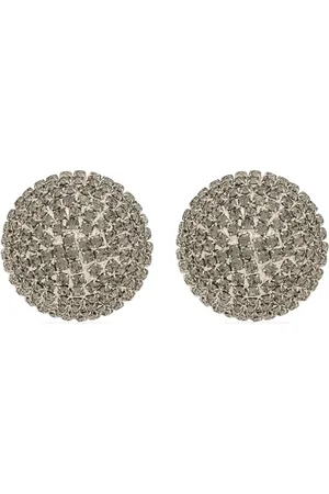 Dolce & Gabbana Crystal-embellished clip-on earrings