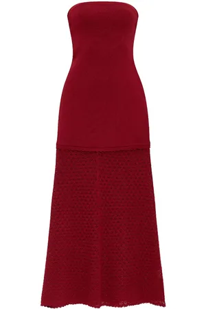 POSSE Strapless maxi dress