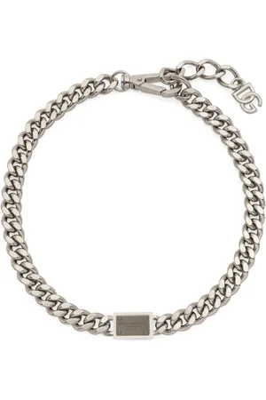 Dolce & Gabbana Logo-plaque cuban-link necklace