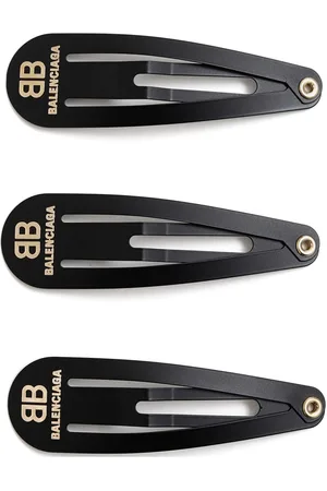 Balenciaga Three-pack hair clips