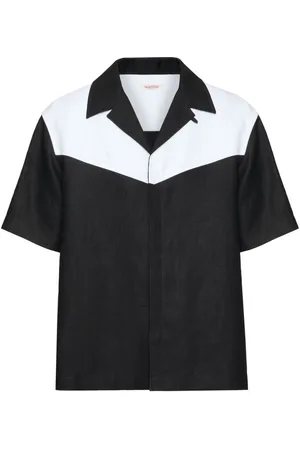 VALENTINO GARAVANI Linen bowling shirt