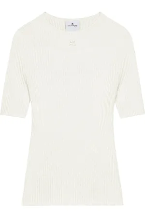 Courrèges Ribbed-knit top