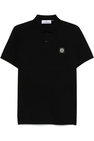 Stone Island Compass-motif polo shirt