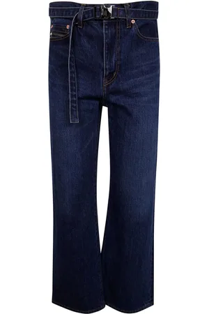 SACAI Belted jeans