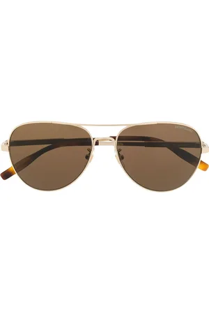 Montblanc Aviator shaped sunglasses
