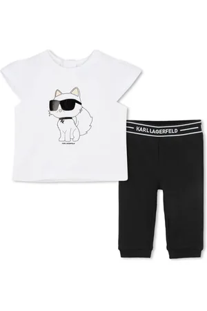 Karl Lagerfeld Organic-cotton trousers (set of two)