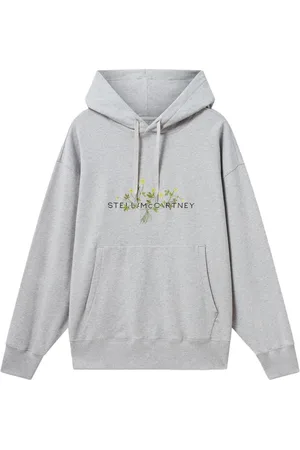 Stella McCartney Floral-embroidery hoodie