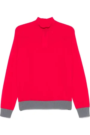 Emporio Armani Contrast-trim sweater