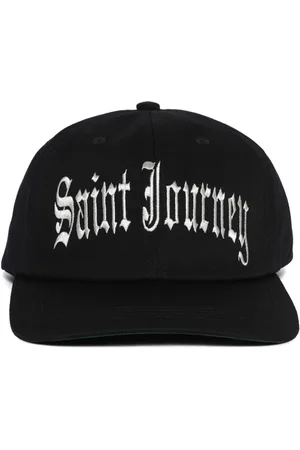 SAINT MXXXXXX Embroidered-logo cotton cap