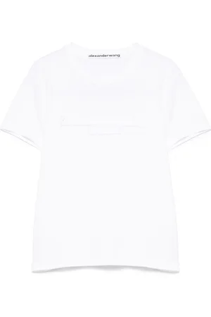 Alexander Wang Logo-embossed T-shirt