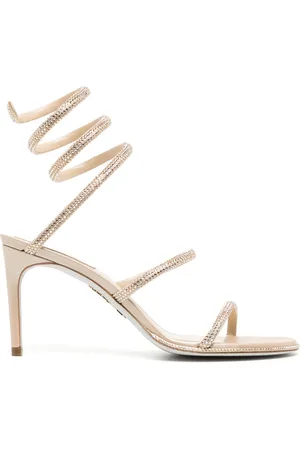 RENE CAOVILLA Cleo 80mm rhinestone-embellished sandals
