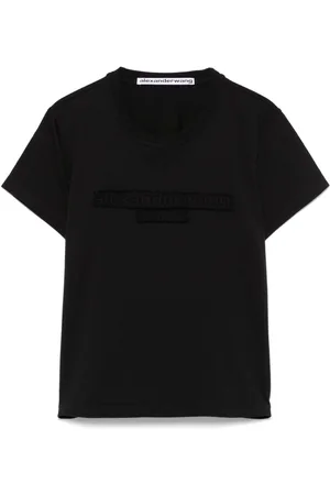 Alexander Wang Logo-embossed T-shirt