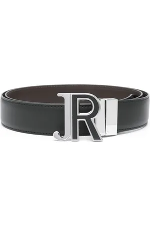 John Richmond Logo-buckle belt