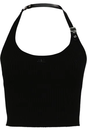 Courrèges Holistic knitted tank top