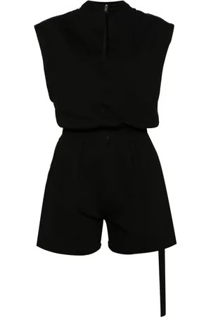 Rick Owens Sleeveless jersey playsuit
