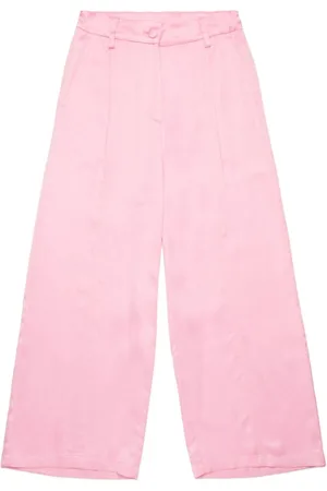 Nº21 Pleat-detail trousers