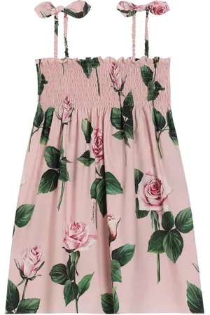 Dolce & Gabbana Rose-print dress