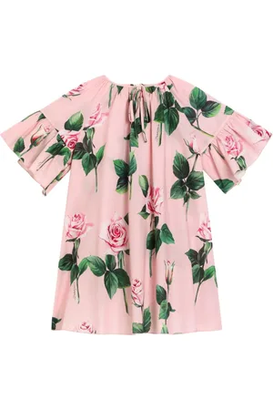 Dolce & Gabbana Rose-print dress
