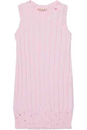 Marni Ribbed-knit dress