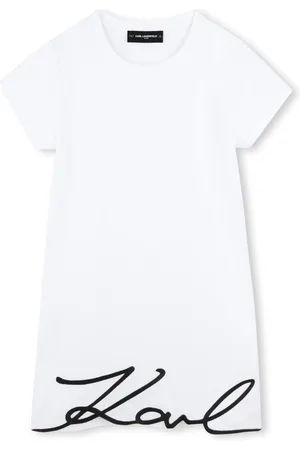 Karl Lagerfeld Logo-appliqu?? dress