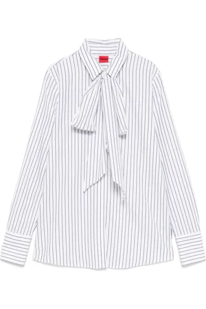 HUGO BOSS Bow-detail shirt
