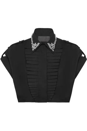 Philipp Plein Voulant cropped shirt