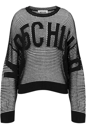 Moschino Logo-jacquard sweater