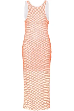 Moschino Mesh midi dress