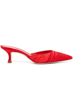Manolo Blahnik Slip-on style mules