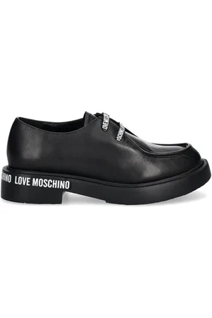 Moschino Printed Oxford shoes