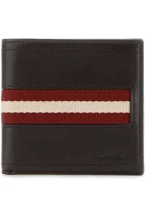 Bally Stripe-patch wallet