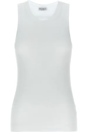 Brunello Cucinelli Monili chain-detail tank top