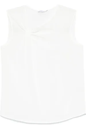 Patrizia Pepe Draping-detailed top