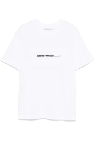 Patrizia Pepe Embossed-slogan T-shirt