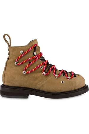 Moschino Double lace-up boots