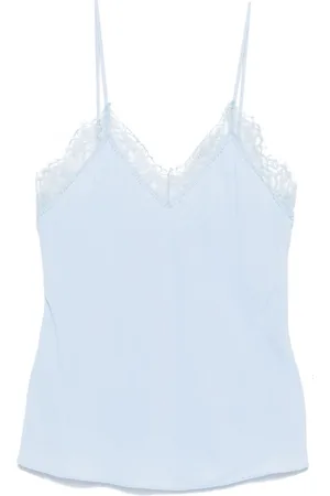 Patrizia Pepe Lace-detailed tank top
