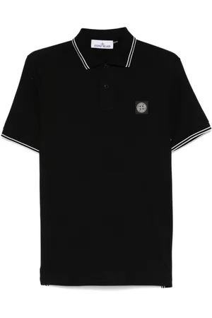 Stone Island Compass-patch polo shirt