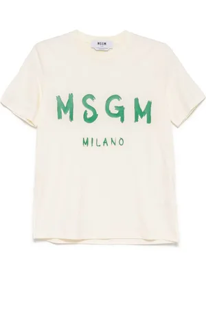 Msgm Logo-print T-shirt